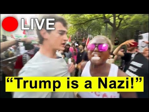 IRL Confronting “Refuse the Fascist” Protesters in DC